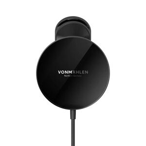 VONMÄHLEN Aura Car - Magnetic Wireless Charging Pad 15W - MagSafe Kompatibel - Sort