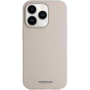 Vonmählen iPhone 14 Pro Eco Silikone Cover - MagSafe Kompatibel - Beige