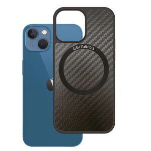 iPhone 14 Plus 4Smarts Carbon Cover m. UltiMag - MagSafe Kompatibel - Sort