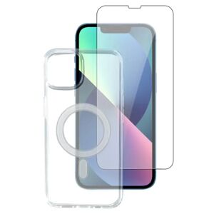 iPhone 13 Pro Max 4smarts Second Glass X-Pro 360° Protection Set Premium - MagSafe Kompitabel - (Cover + Skærmbeskyttelse)