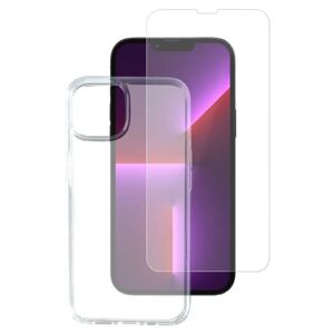 iPhone 13 Pro Max 4smarts Second Glass X-Pro 360° Protection Set (Cover + Skærmbeskyttelse)