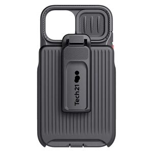 iPhone 14 Tech21 Evo Max Håndværker Cover m. Clips - MagSafe Kompatibel - Sort