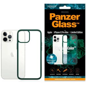 iPhone 12 Pro Max Cover PanzerGlass ClearCase Antibakteriel - Racing Green Limited Edition