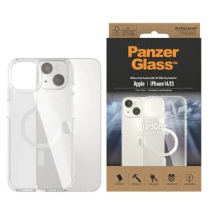 iPhone 14 / 13 Cover PanzerGlass HardCase Antibakteriel - MagSafe Kompatibel - Gennemsigtig