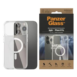 iPhone 14 Pro Cover PanzerGlass HardCase Antibakteriel - MagSafe Kompatibel - Gennemsigtig