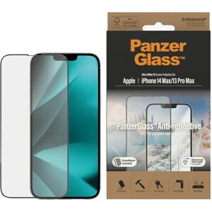 iPhone 14 Plus / 13 Pro Max PanzerGlass AntiBacterial Ultra Wide Fit Skærmbeskyttelse - AntiReflective - EasyAligner - Diamond Strength - Gennemsigtig