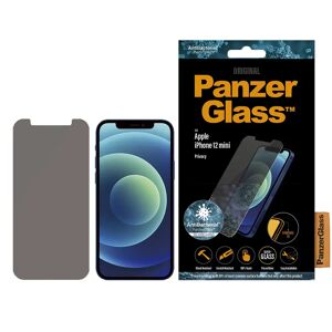 iPhone 12 Mini PanzerGlass AntiBacterial Standard Fit Skærmbeskyttelse - Privacy Glass - Gennemsigtig