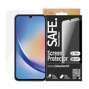 Samsung Galaxy A35 (5G) Safe By PanzerGlass™ Ultra-Wide Fit Skærmbeskyttelse - Case Friendly - Gold Strength - Gennemsigtig