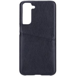 Samsung Galaxy S21 FE (5G) GEAR Onsala Collection Læder Cover m. Kortlomme - Sort