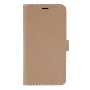 iPhone 12 Mini GEAR Onsala Eco Wallet - Nedbrydeligt Flip Cover m. Pung - Sand