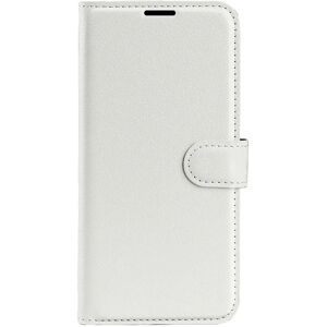 MOBILCOVERS.DK Xiaomi Poco F4 GT Litchi Læder Cover m. Pung - Hvid