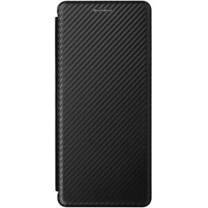 MOBILCOVERS.DK Sony Xperia 5 IV Carbon Fiber Fleksibelt Plastik Cover - Sort