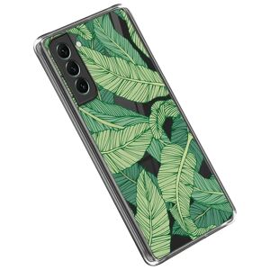 MOBILCOVERS.DK Samsung Galaxy S23 Fleksibelt Gennemsigtigt Cover m. Print - Jungle Tema