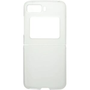 MOBILCOVERS.DK Motorola Razr 2022 Plastik Bagside Cover - Mat Gennemsigtig