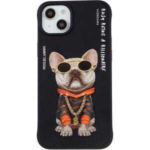 MOBILCOVERS.DK iPhone 14 Hybrid Plastik cover m. print - Street Hund