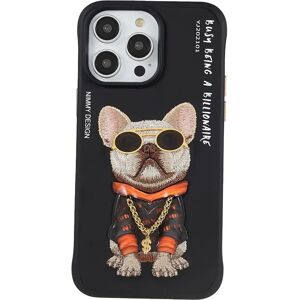 MOBILCOVERS.DK iPhone 14 Pro Hybrid Plastik Cover m. Print - Street Hund