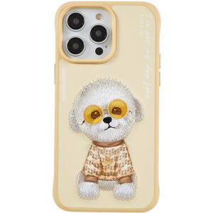 MOBILCOVERS.DK iPhone 14 Pro Hybrid Plastik Cover m. Print - Bamse Hund