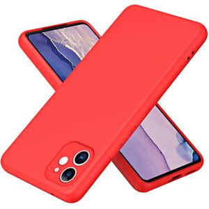 MOBILCOVERS.DK iPhone 11 Liquid Silikone Cover - Rød