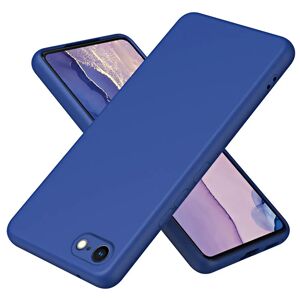 MOBILCOVERS.DK iPhone SE (2022 / 2020) / 8 / 7 Liquid Silikone Cover - Blå