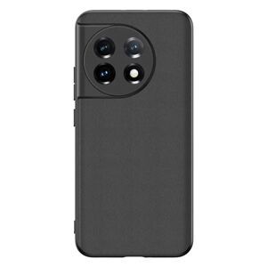 MOBILCOVERS.DK One Plus 11 Carbon Fiber Læderbetrukket Cover - Sort