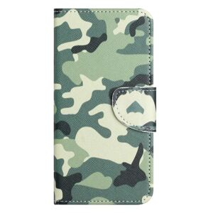 MOBILCOVERS.DK Samsung Galaxy A24 Læder Cover m. Pung & Ståfunktion - Camouflage