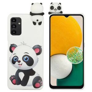 MOBILCOVERS.DK Samsung Galaxy A34 (5G) Fleksibelt Plastik Cover 3D - Panda