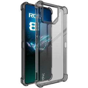 Asus ROG Phone 8 / 8 Pro IMAK Shock Resistant Plastik Cover - Gennemsigtig Sort
