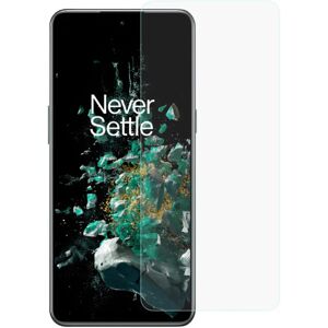 MOBILCOVERS.DK OnePlus 10T Skærmbeskyttelse Case Friendly - Hærdet Glas - Gennemsigtig