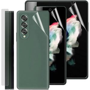 MOBILCOVERS.DK Samsung Galaxy Z Fold4 (5G) Beskyttelsesfilm Til Skærm & Bagside - Gennemsigtig