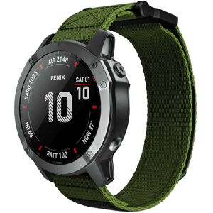 MOBILCOVERS.DK Universal Garmin 22mm Nylon Rem m. Værktøj - Grøn