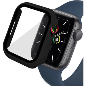 ENKAY Apple Watch 9/8/7 (45mm) Cover & Hærdet Glas - Sort