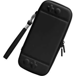 MOBILCOVERS.DK Nintendo Switch / Switch OLED Opbevaringstaske m. Lynlås - Sort