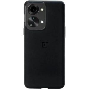 Original OnePlus Nord 2T (5G) Cover Sandstone Bumper Case - Black