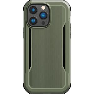 iPhone 14 Pro Raptic Fort Series Håndværker Cover - MagSafe Kompatibel - Grøn