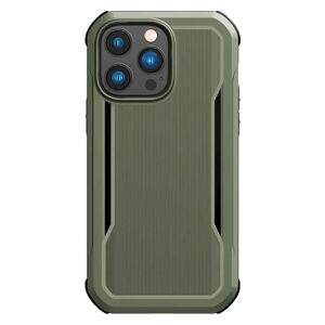 iPhone 14 Pro Max Raptic Fort Series Håndværker Cover - MagSafe Kompatibel - Grøn