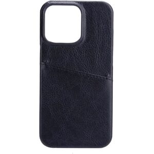 iPhone 13 Pro GEAR Onsala Collection Læder Cover m. Kortlomme - Sort