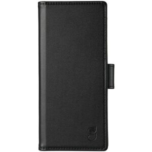 Sony Xperia 10 Gear Wallet - Læder Cover m. Pung - Sort