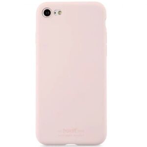 Holdit iPhone SE (2022 / 2020) / 8 / 7 Soft Touch Silikone Case - Blush Pink