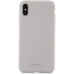 Holdit iPhone X / Xs Soft Touch Silikone Case - Grå