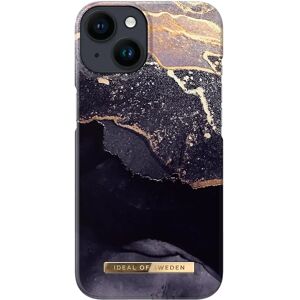 Ideal Of Sweden iPhone 14 Pro Fashion Case - Golden Twilight Marble