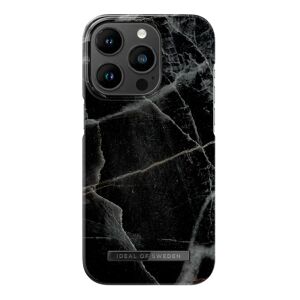 Ideal Of Sweden iPhone 14 Pro Fashion Case - MagSafe Kompatibel - Black Thunder Marble
