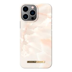 Ideal Of Sweden iPhone 14 Pro Max Fashion Case Rose Pearl Marble