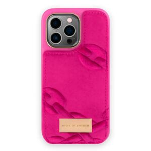 Ideal Of Sweden iPhone 13 Pro Fashion Case Atelier - Velour Hyper Pink