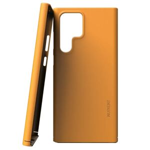 Nudient Thin Case V3 Samsung Galaxy S22 Ultra Cover - Saffron yellow