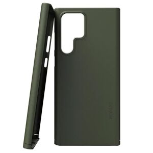 Nudient Thin Case V3 Samsung Galaxy S22 Ultra Cover - Pine green