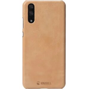 Krusell Sunne Cover Huwei P20 Læder Cover - Beige