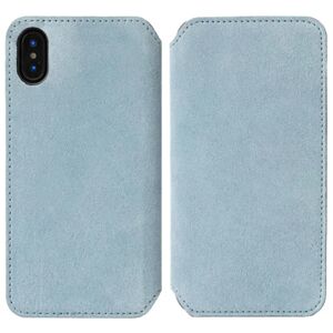 Krusell Broby Slim Wallet iPhone XS/X Ruskind Flip Cover - Blå