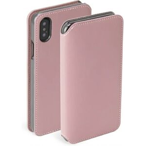 Krusell Pixbo 4 Card FolioCase iPhone Xs Max Læder Flip Cover - Pink