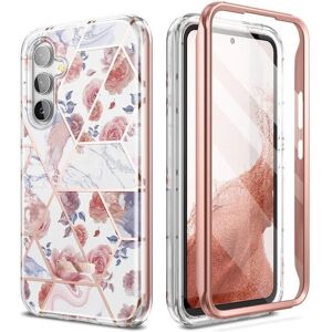 Samsung Galaxy A54 (5G) Tech-Protect Velar Cover m. Skærmbeskyttelse - Marble