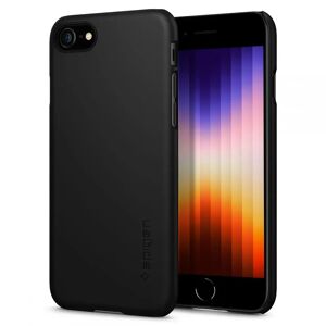 iPhone SE (2022 / 2020) / 8 / 7 Spigen Thin Fit Cover - Sort